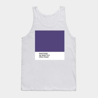 pantone 18-3838 TCX Ultra Violet Tank Top